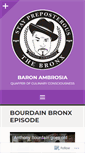 Mobile Screenshot of baronambrosia.com